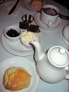 Tea-Time in The Willow Tea Rooms in Glasgow